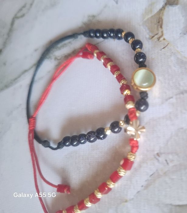 Злато на конец 14к златни топчета