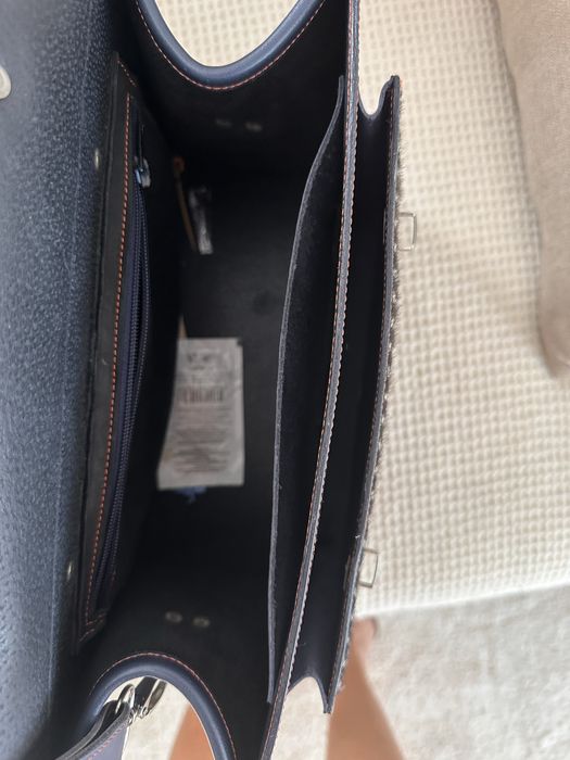 Geanta piele+blana Tania Gonzales