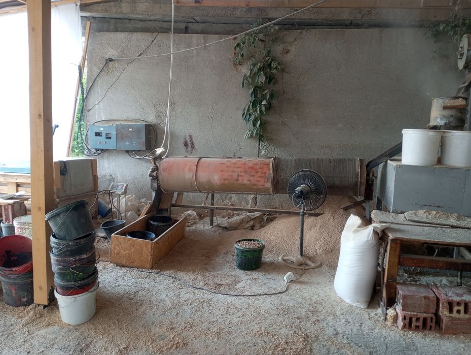 Линия эа пелети 22 киловата мотор