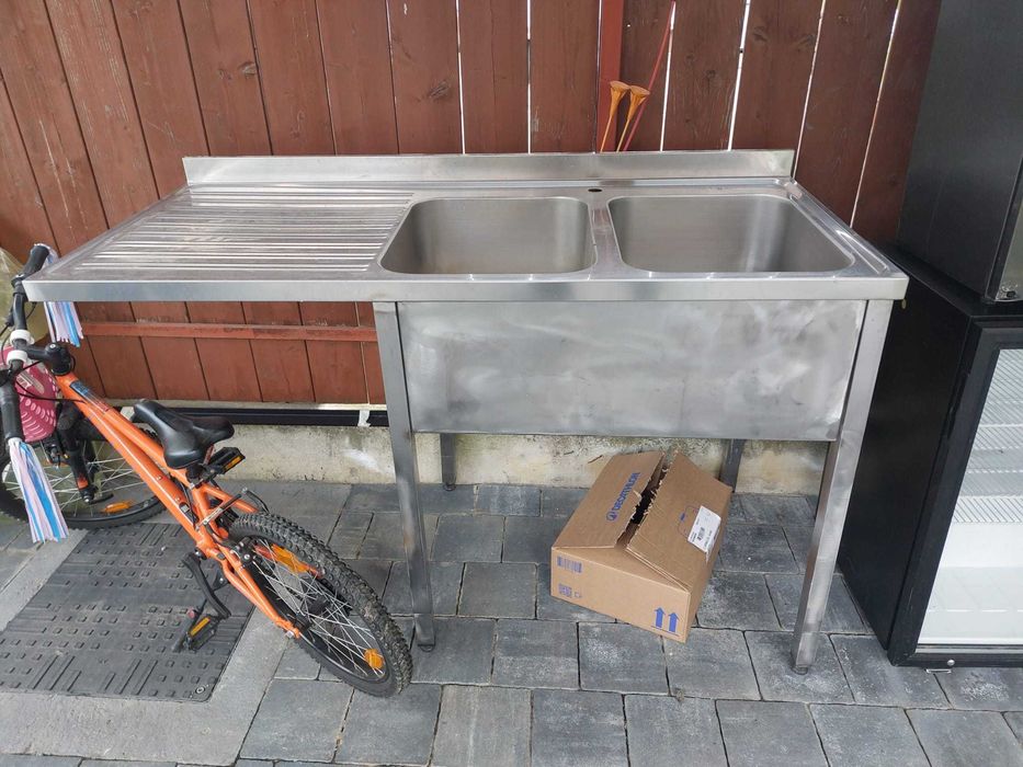 chiuveta 2 cuve inox