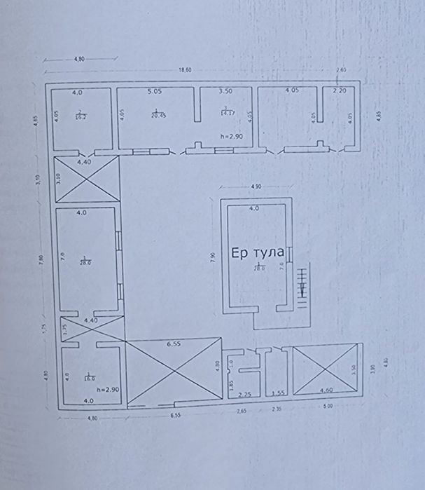 Продаётся дом, в центре города.