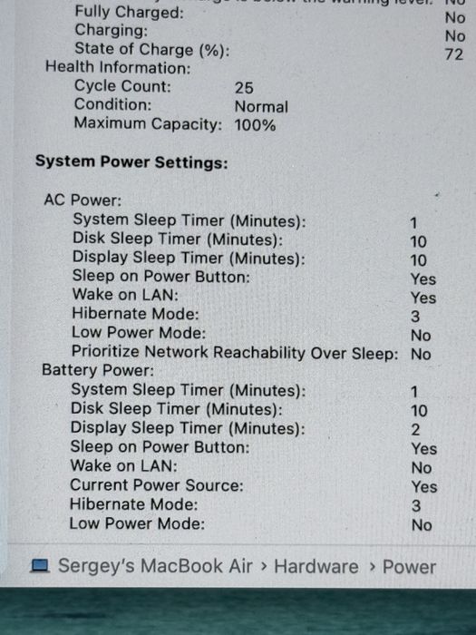 Macbook Air 15 M4 256gb