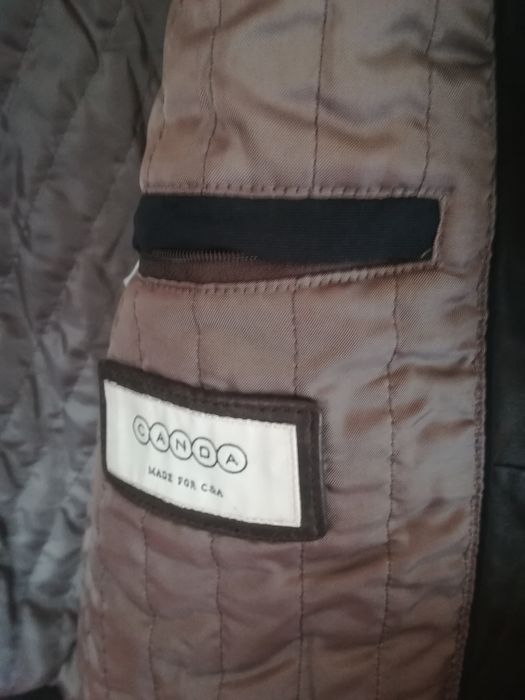 Geaca piele bărbați Canda Xl