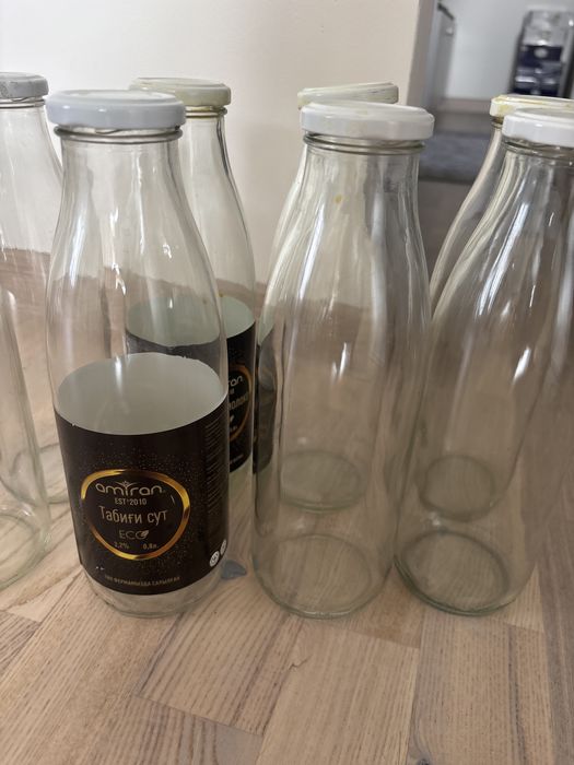 Бутылки Амиран 8 шт чистые
