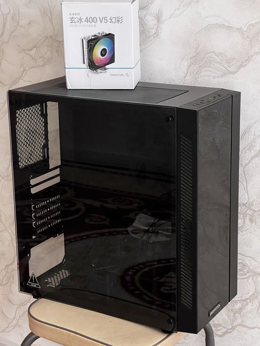 Корпус DEEPCOOL + башенный кулер DeepCool AG400 V5