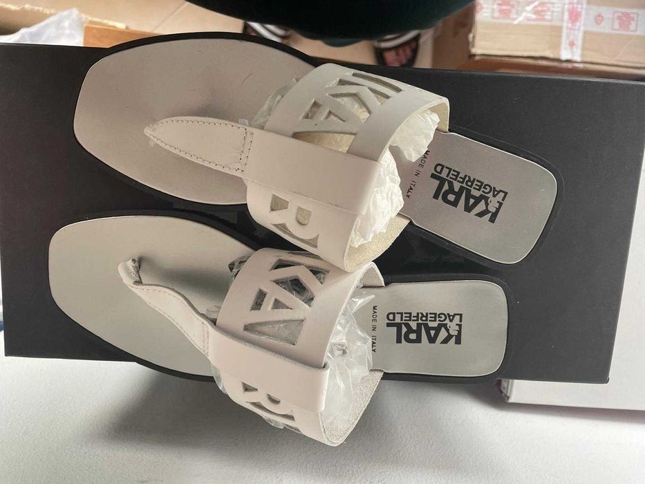 Șlapi damă Karl Lagerfeld