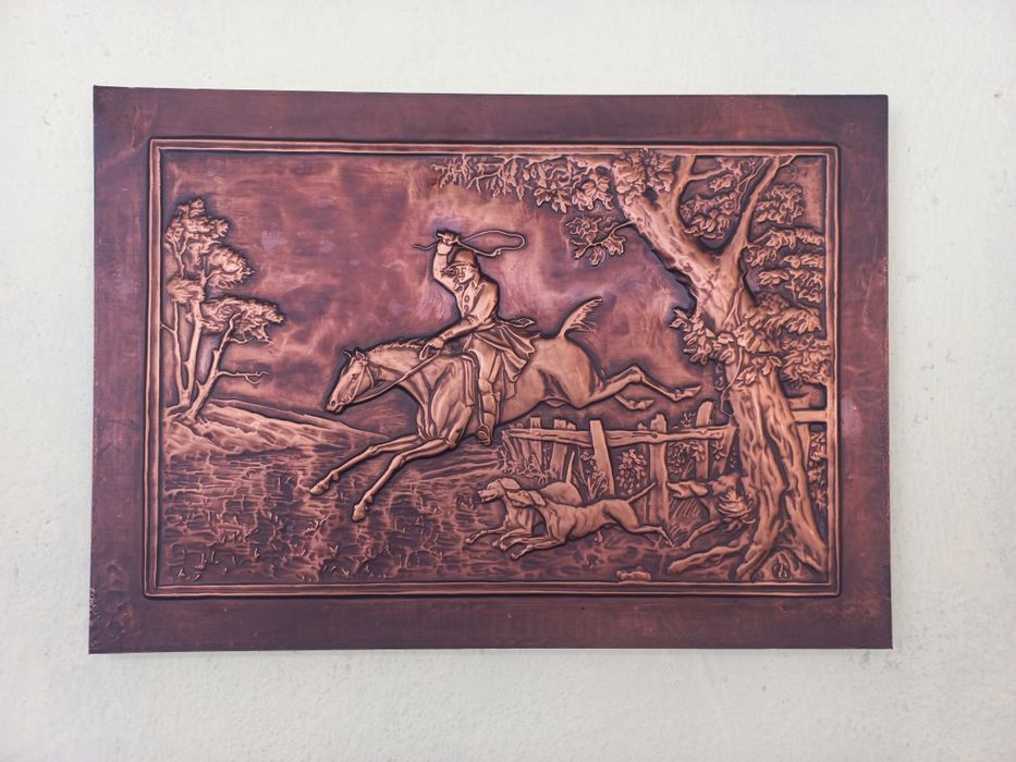 Tablou basorelief din cupru