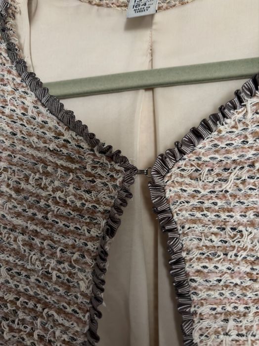 Jacheta boucle Zara