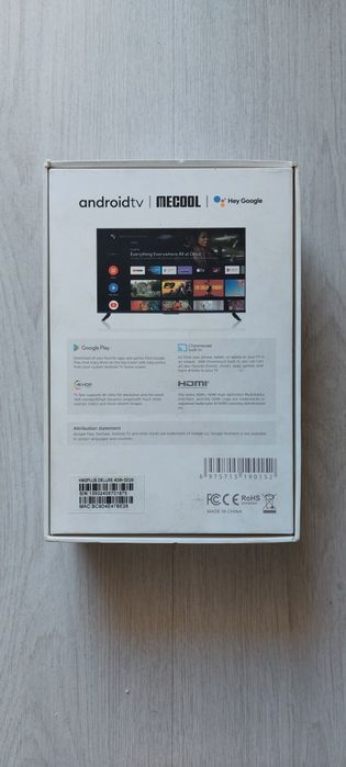 ТВ Бокс MECOOL KM2 PLUS Deluxe (4GB/32GB), 4K Ultra HD, Dolby Vision/A