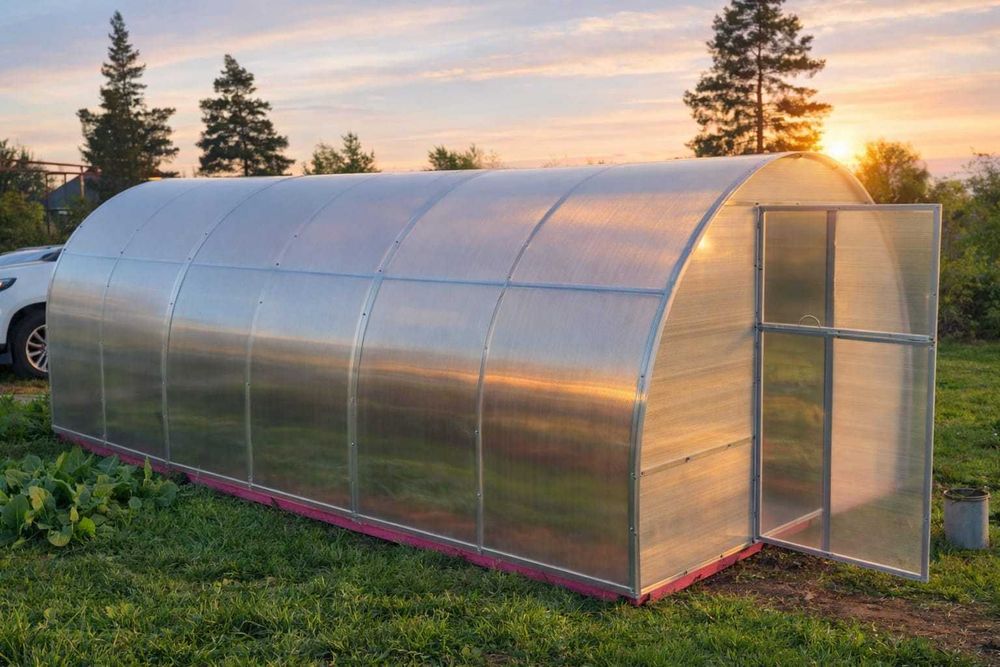 Теплица дачная, установка, доставка