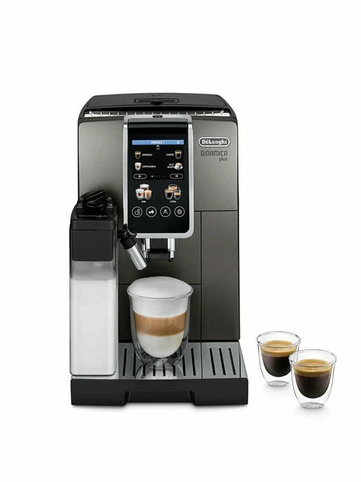 Кофемашина DeLonghi Dinamica Plus ECAM380, автоматическая, 1450Вт