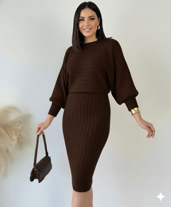 Дамски комплекти фино плетиво