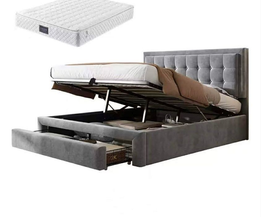 Pat dublu 2m lungime - 1.40 lățime