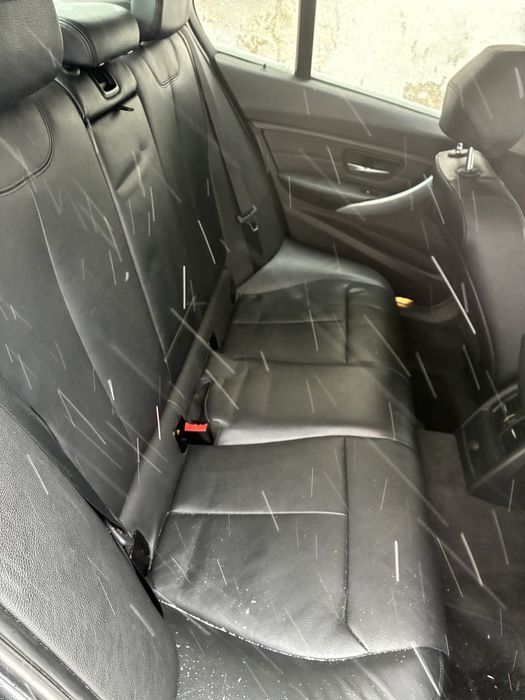Interior piele neagra bmw seria 3 f30 cu incalzire