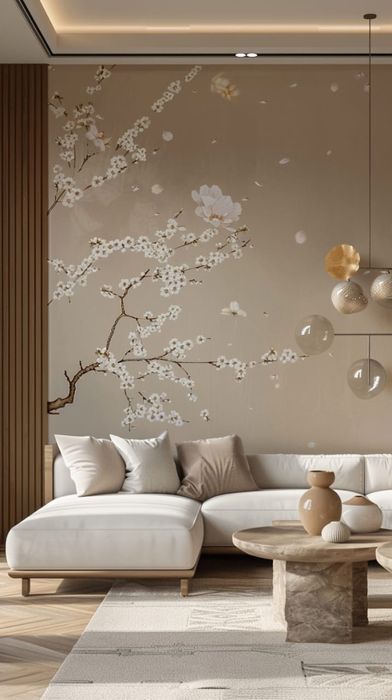 Поклейка обоев тканевые