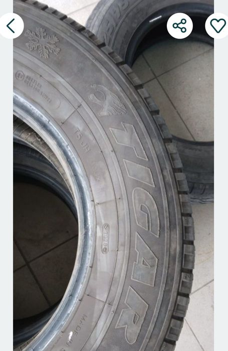 Vand 5 cauciucuri 225 75 r16 C în stare foarte bună la 150 de lei bucata