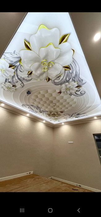 Натяжные Потолки Дизайнер Бепул  Натяжной Потолок Natyojnoy patalok