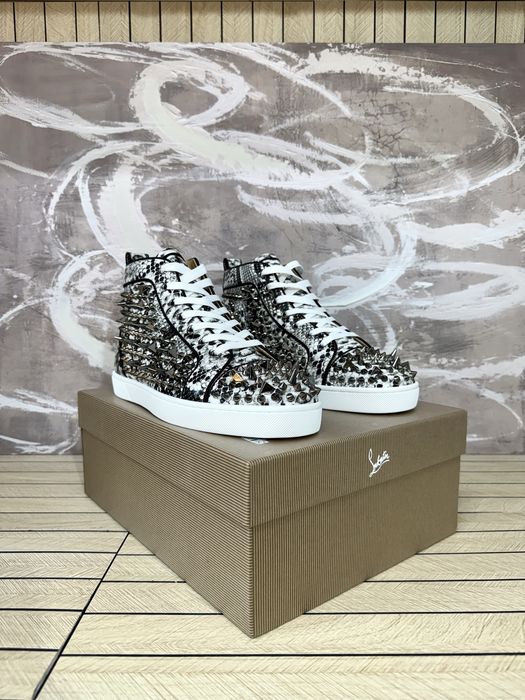 Christian Louboutin High Phyton White