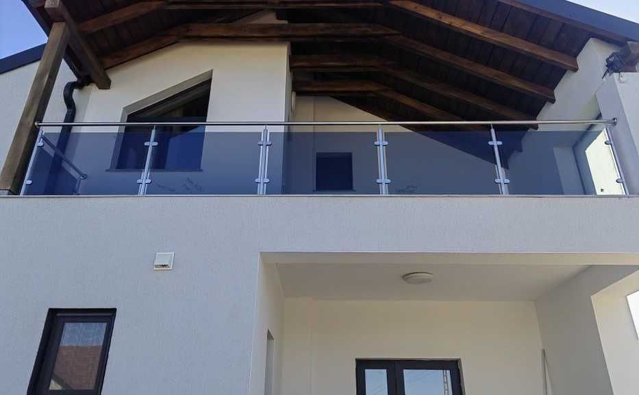 Balustrade sticla securizata & Balustrade din Inox