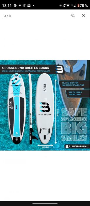 Placa Counflabilă Stand-Up Paddle