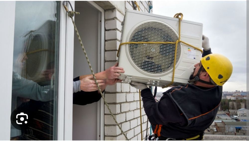 Установка кондиционера