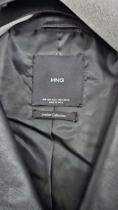 Geaca piele de ovine Mango