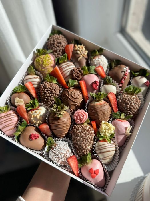 Клубника в шоколаде Жетиген(Алатау)