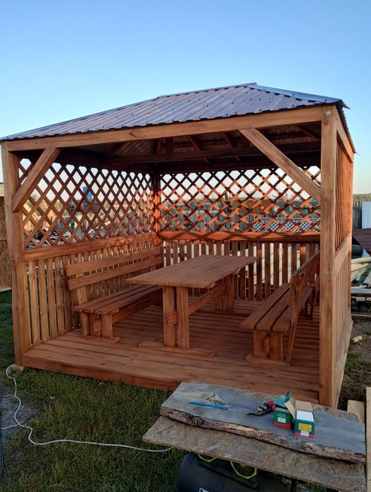 Беседки Садовые Деревянные