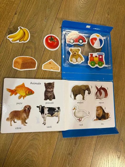 Carte - Set educativ cu puzzle