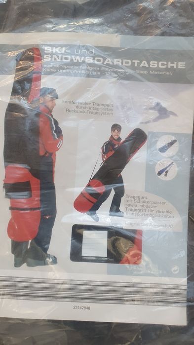 Husa Geanta rucsac snowboard ski 180 si 1,70  impermeabila rezistenta