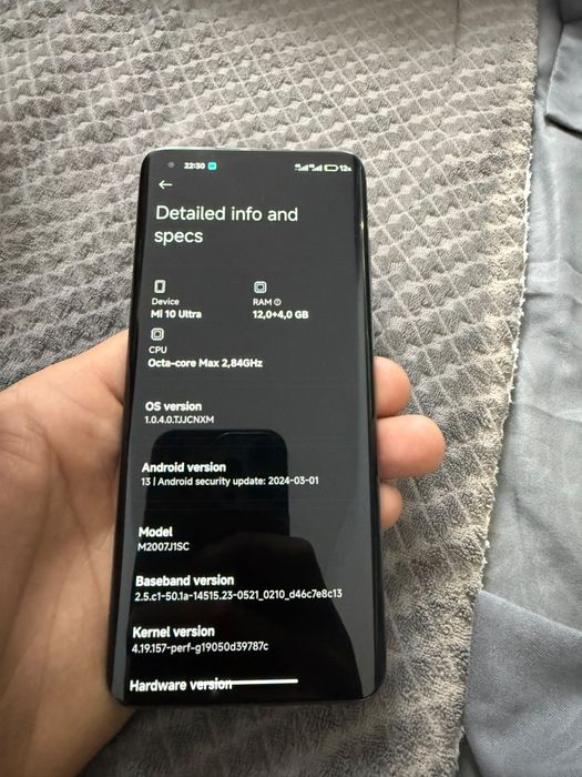 Xiaomi mi10 ultra 256гб