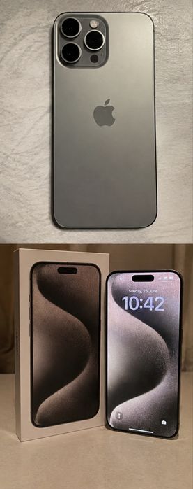 Продаю б/у iphone 15 pro max в хорошем состоянии