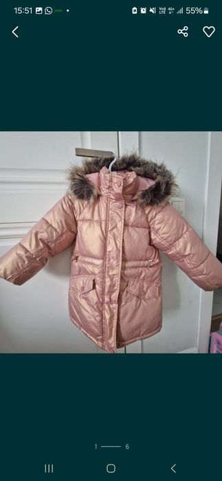 Пакет детских вещей, курток 98-104