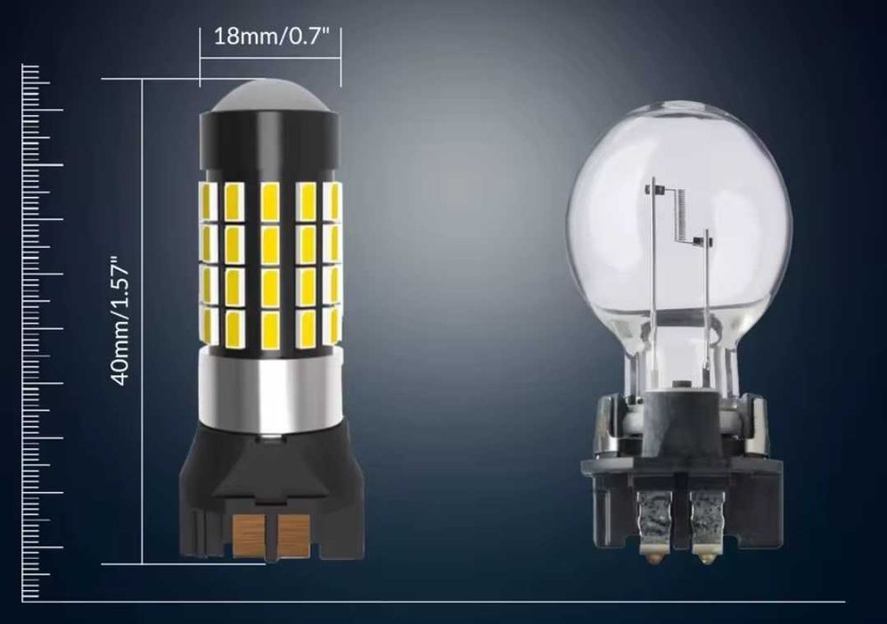 Лед Крушки PW24W PWY24W