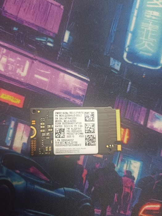 Продам ssd nvme 256gb