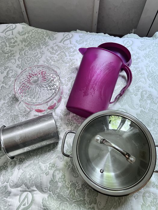 Посуда графин tupperware кастрюля ветчинница