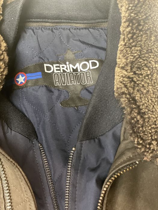 Модерно яке Aviator от естествена кожа