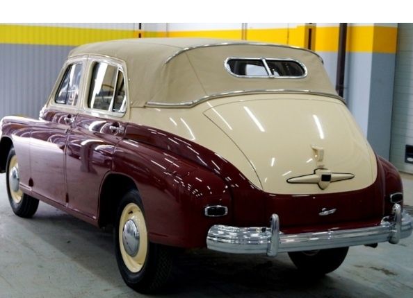 Легендарного ретро редкие автомобил ссср газ м20  кабриолет.