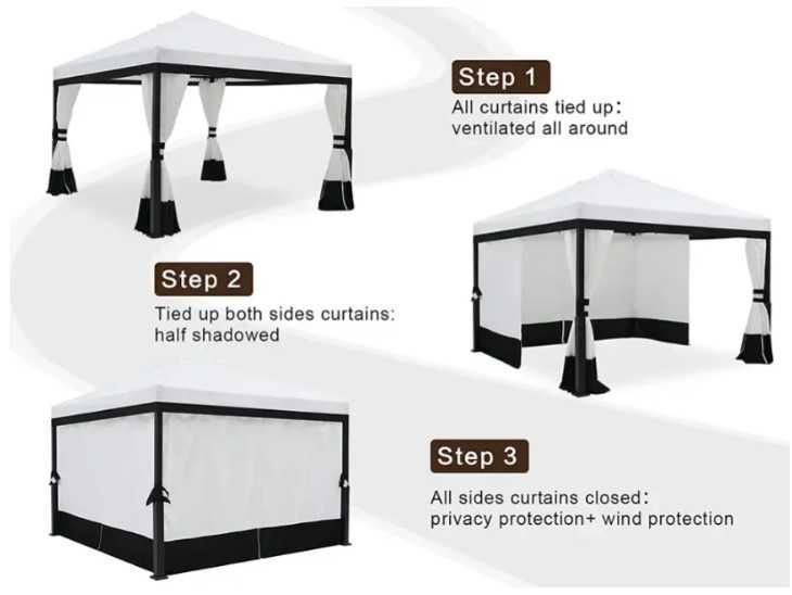 АКЦИЯ!!! Белый шатер 3х3м