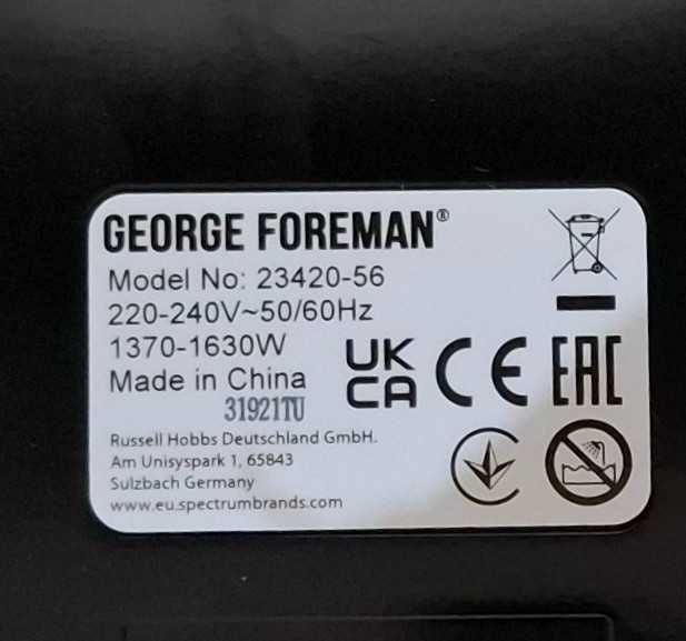 Електрическа грил скара George Foreman (Russell Hobbs)  - 1630W