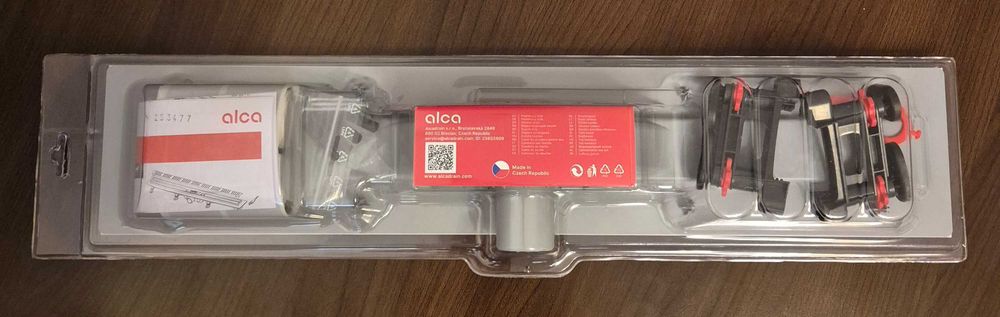 Dus - rigola scurgere cu gratar APZ 9 550 mm Alcadrain
