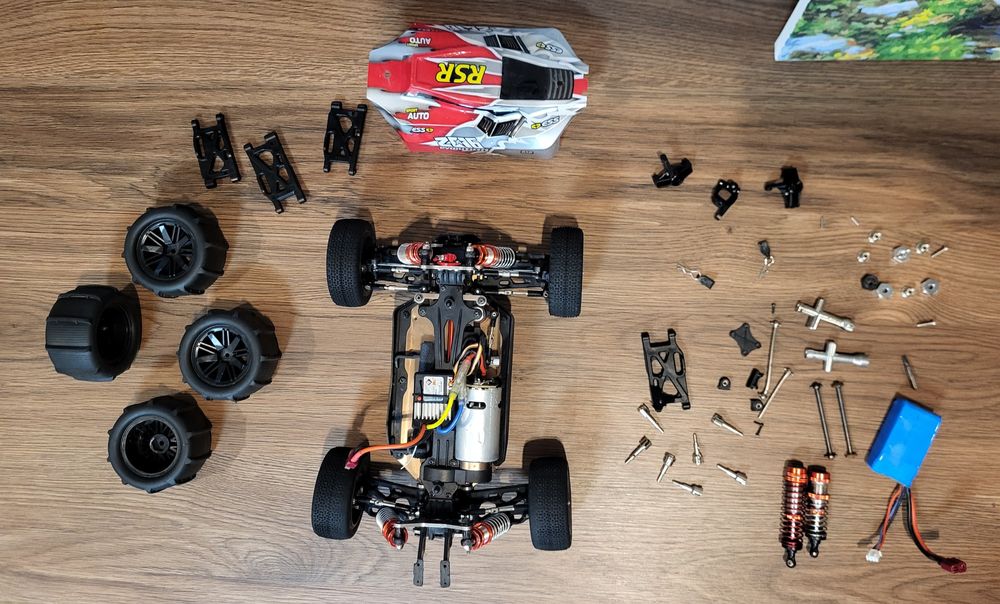 Багги на радиоуправлении Wltoys.  Обмен на ТРОФФИ