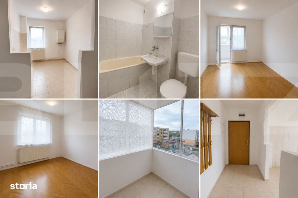 Apartament 2 camere semidecomandate, 40 mp+balcon, str. Romulus Ciofle