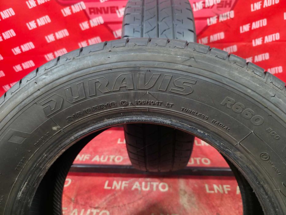 Anvelope de VARA - 215/65/16C - BRIDGESTONE - 6.24 MM - DOT 2021 !