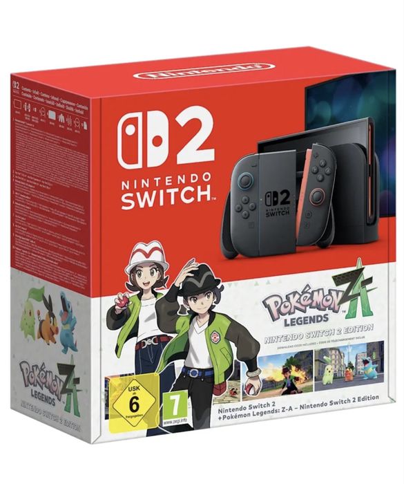 Nintendo switch 2 cu joc pokemon legends