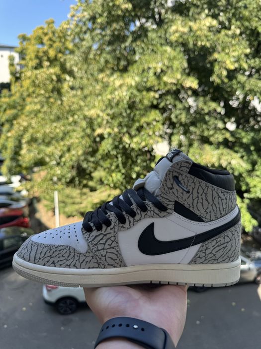 Air Jordan 1 Retro High OG White Cement