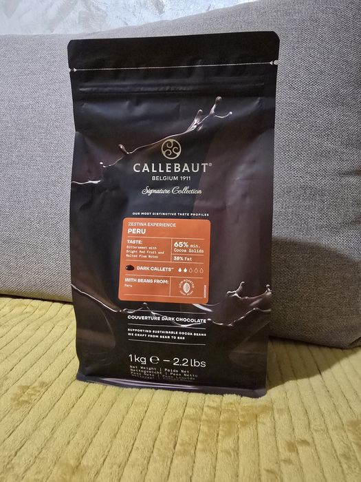 Pachet ciocolată profesională Callebaut + cacao – 5 produse (preț bun)