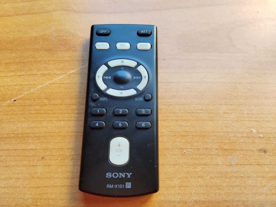 оригинално дистанционно SONY rm-x151 всички авто ресиивър на марката