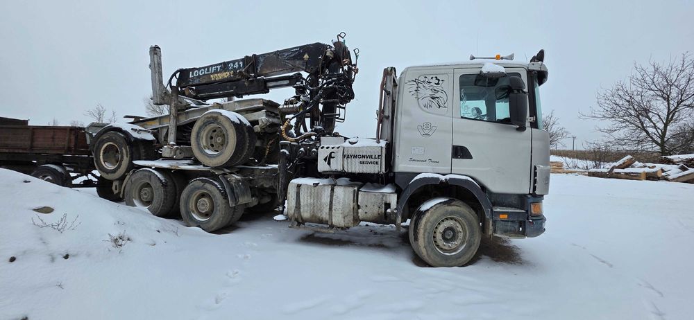 Camion forestier Scania