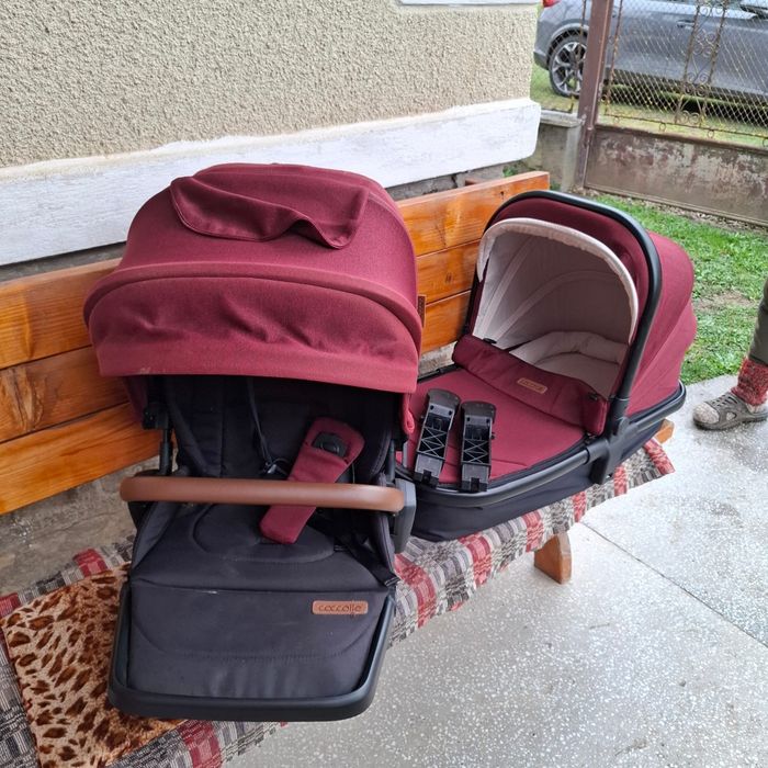 Carucior modular 2in1 Coccolle Saliara Cabernet